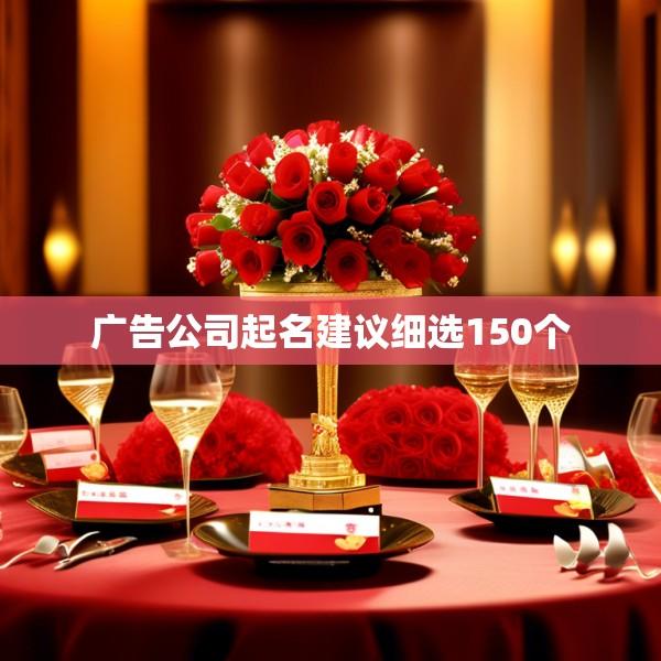 广告公司起名建议细选150个