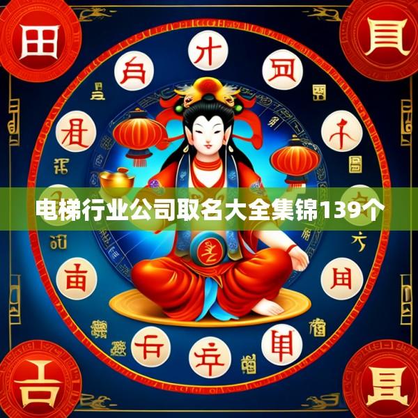电梯行业公司取名大全集锦139个