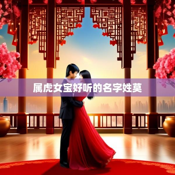 属虎女宝好听的名字姓莫