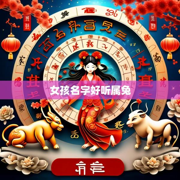 女孩名字好听属兔